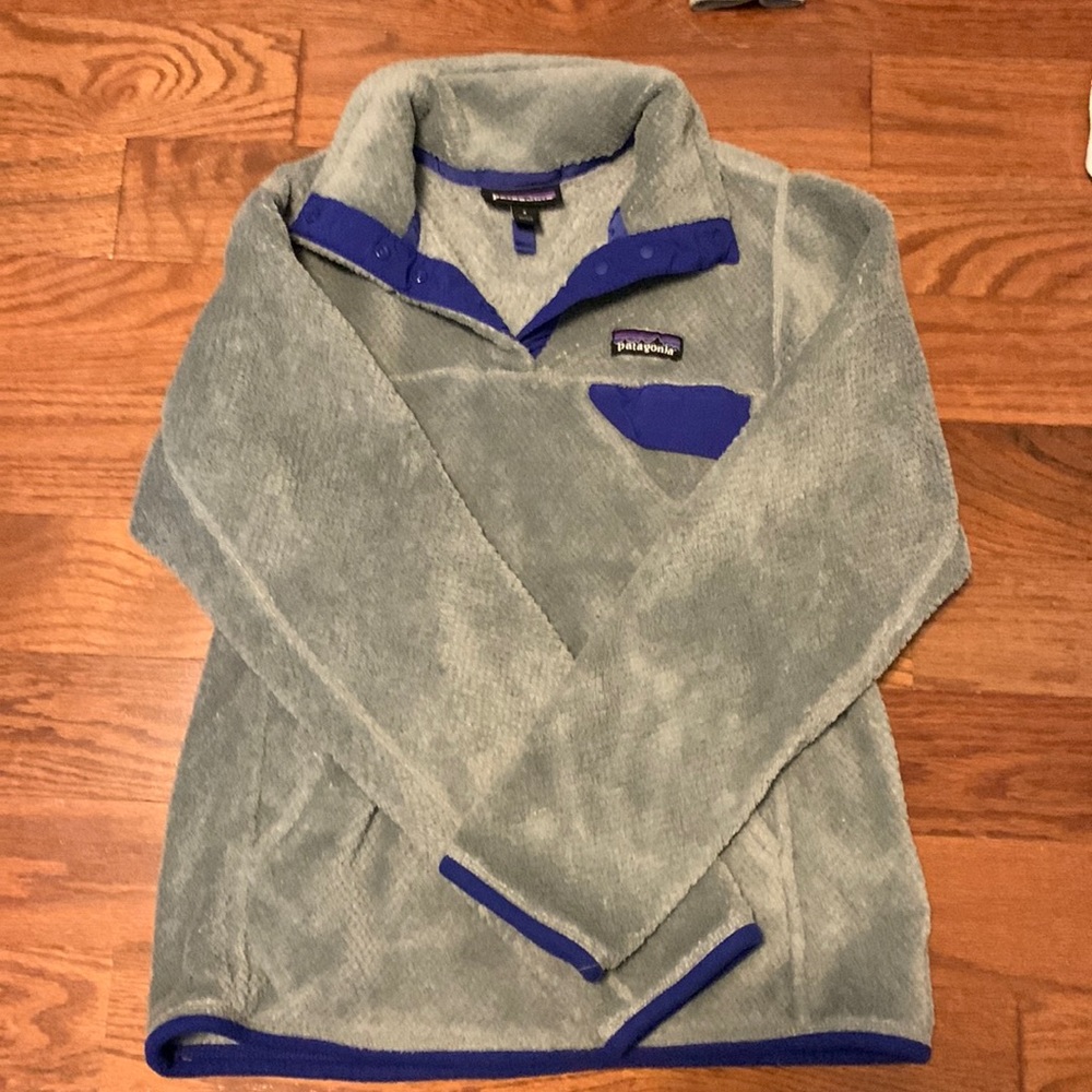 Patagonia Quarter Zip Fuzzy Sherpa